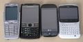 Smartfony E70, i780, GW620, ChaCha - porównanie wysokości